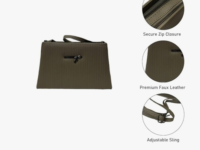 Elegant Structured Crossbody Bag